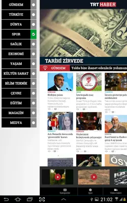 TRT Haber android App screenshot 10