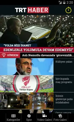 TRT Haber android App screenshot 4